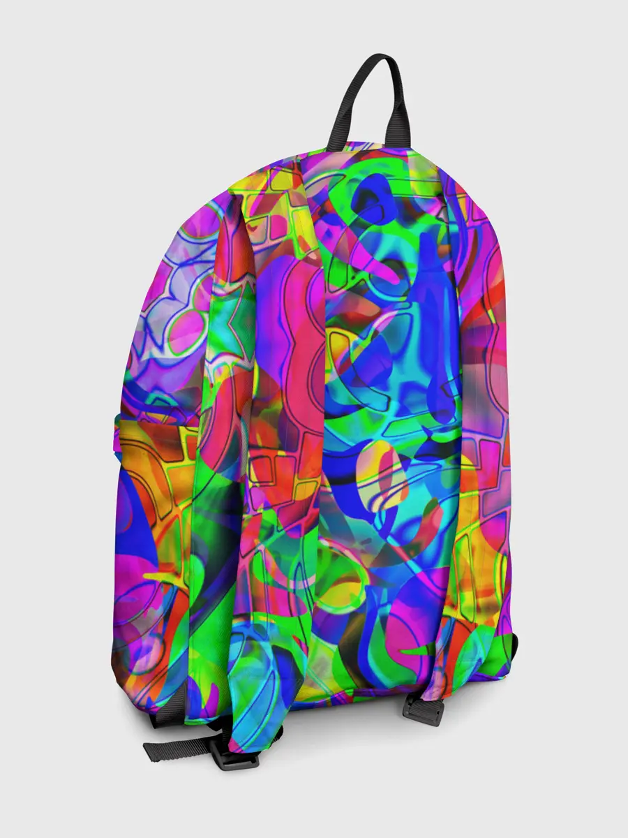 Рюкзак джинсовый / НЕОНОВЫЕ КРАСКИ