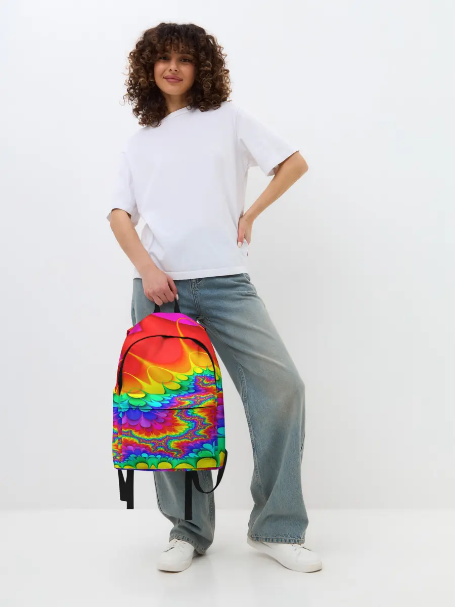 Рюкзак джинсовый / TIE-DYE