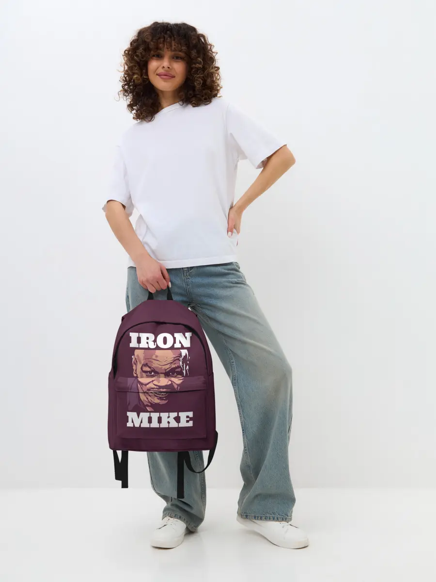 Рюкзак джинсовый / Mike Tyson