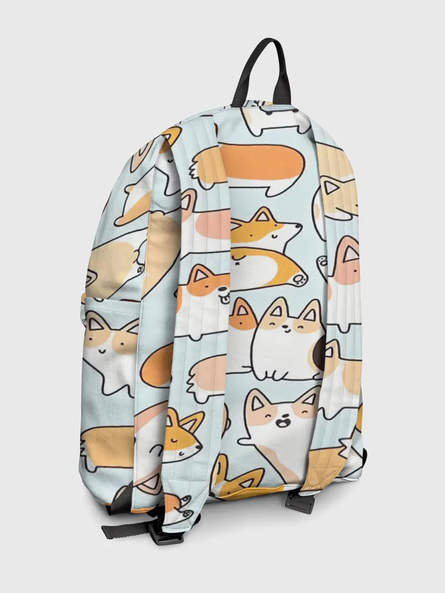 Рюкзак джинсовый / Корги