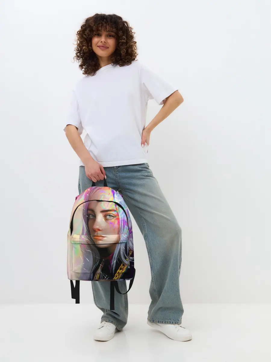 Рюкзак джинсовый / Billie Pinky Wave