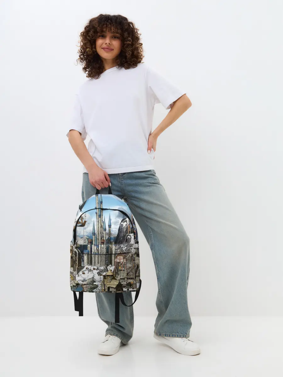 Рюкзак джинсовый / HEROES