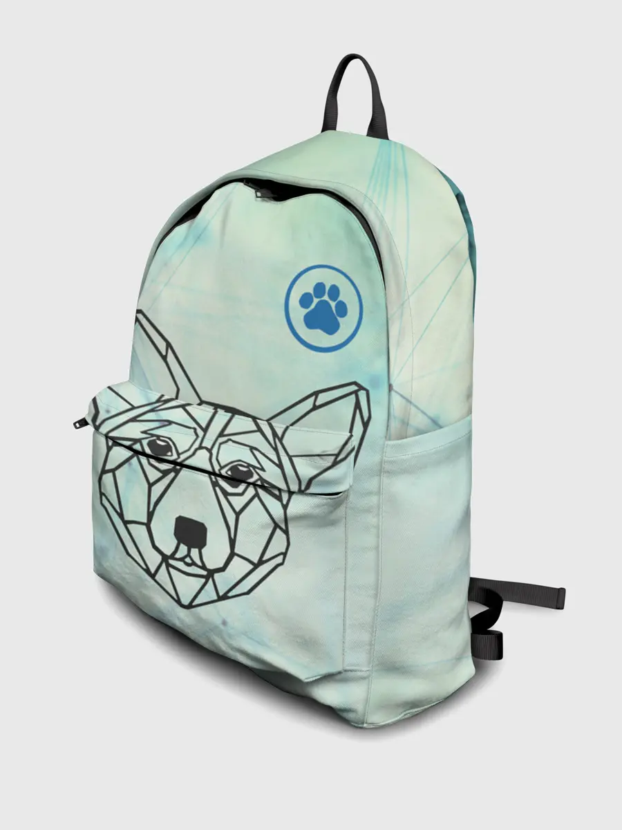 Рюкзак джинсовый / Корги