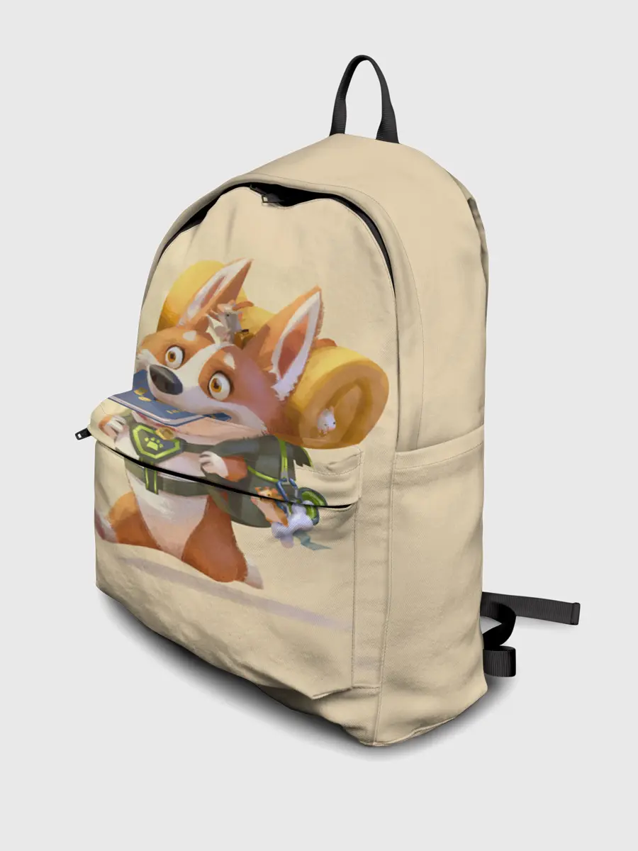 Рюкзак джинсовый / КОРГИ ПУТЕШЕСТВЕННИК