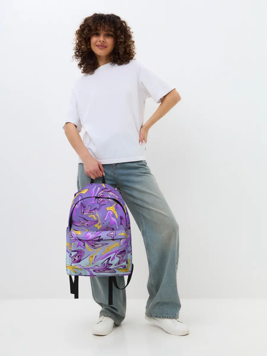 Рюкзак джинсовый / Абстракция