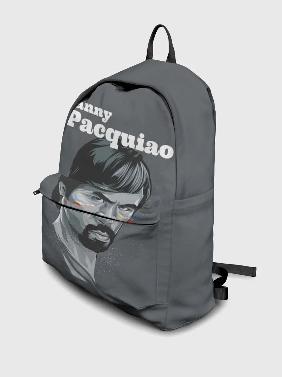 Рюкзак джинсовый / Manny Pacquiao