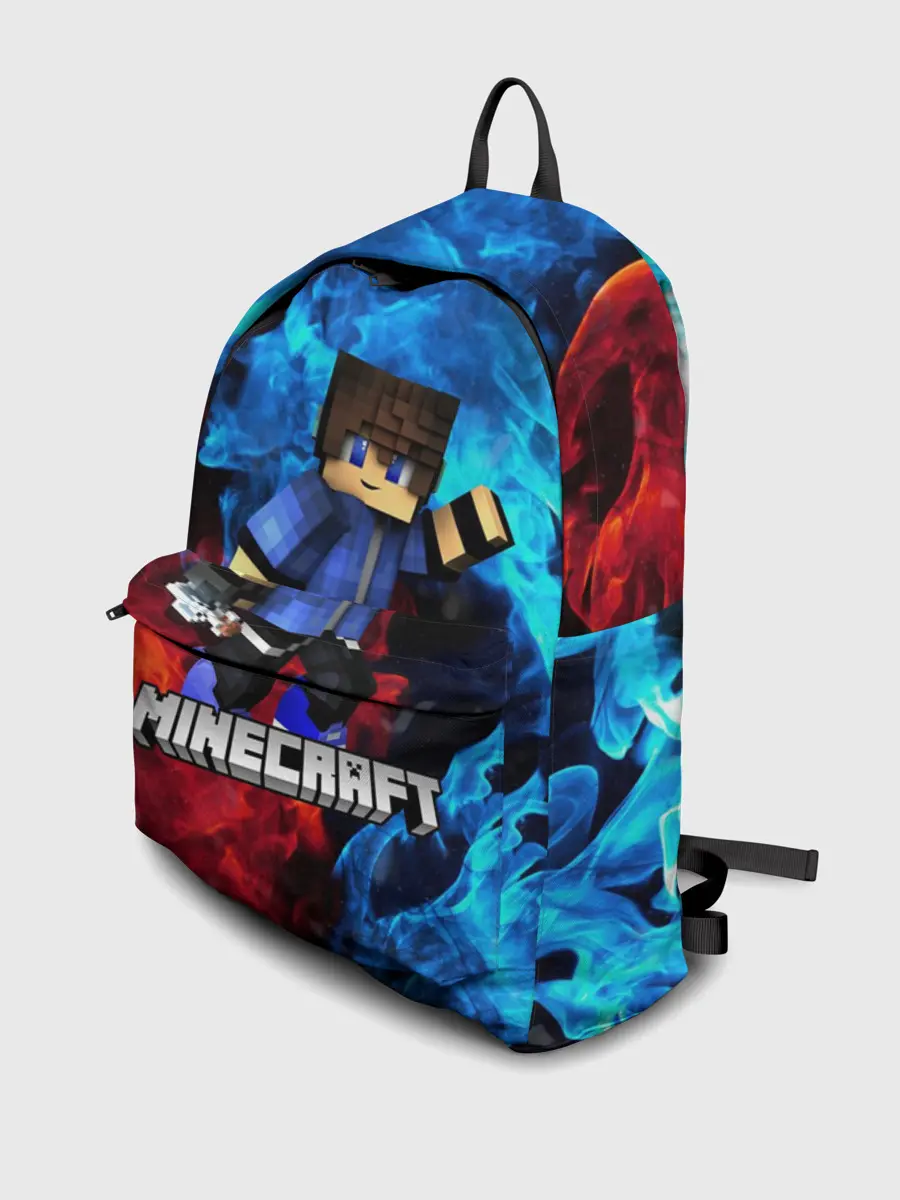 Рюкзак джинсовый / Minecraft / Майнкрафт