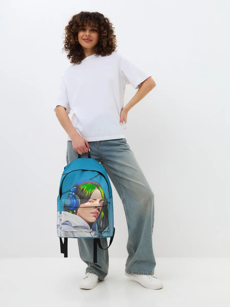 Рюкзак джинсовый / БИЛЛИ АЙЛИШ