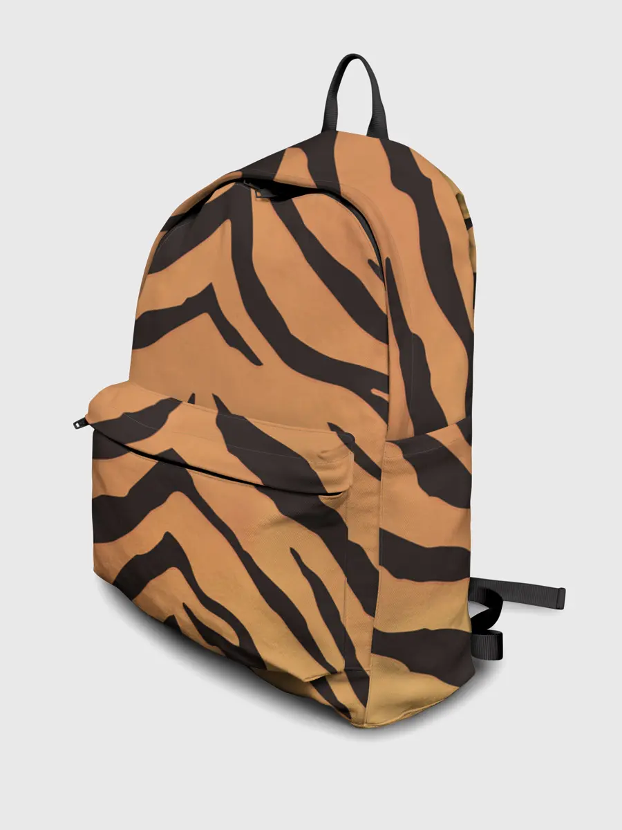 Рюкзак джинсовый / Тигриный камуфляж