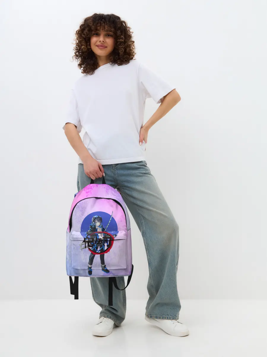 Рюкзак джинсовый / Клинок рассекающий демонов