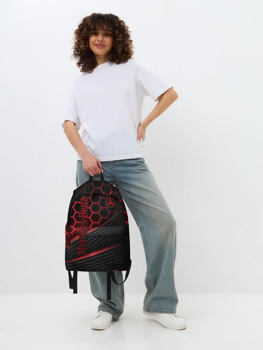 Рюкзак джинсовый / Mercedes-Benz