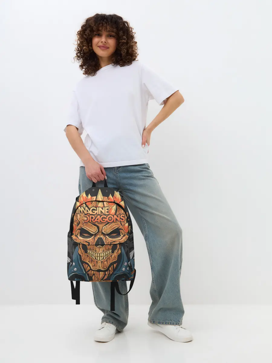 Рюкзак джинсовый / Imagine Dragons