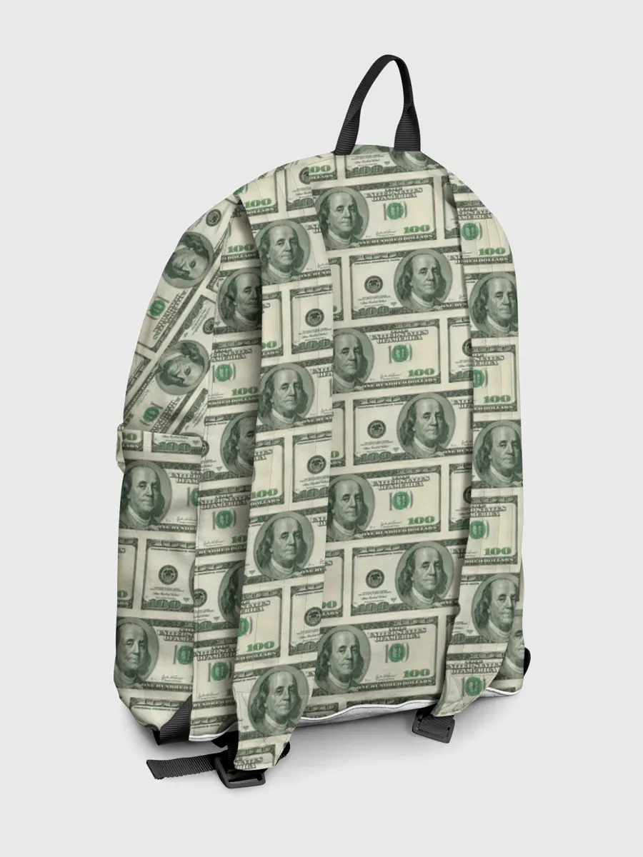 Рюкзак джинсовый / Денежная тема