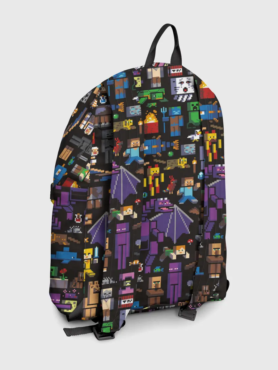 Рюкзак джинсовый / MINECRAFT | МАЙНКРАФТ