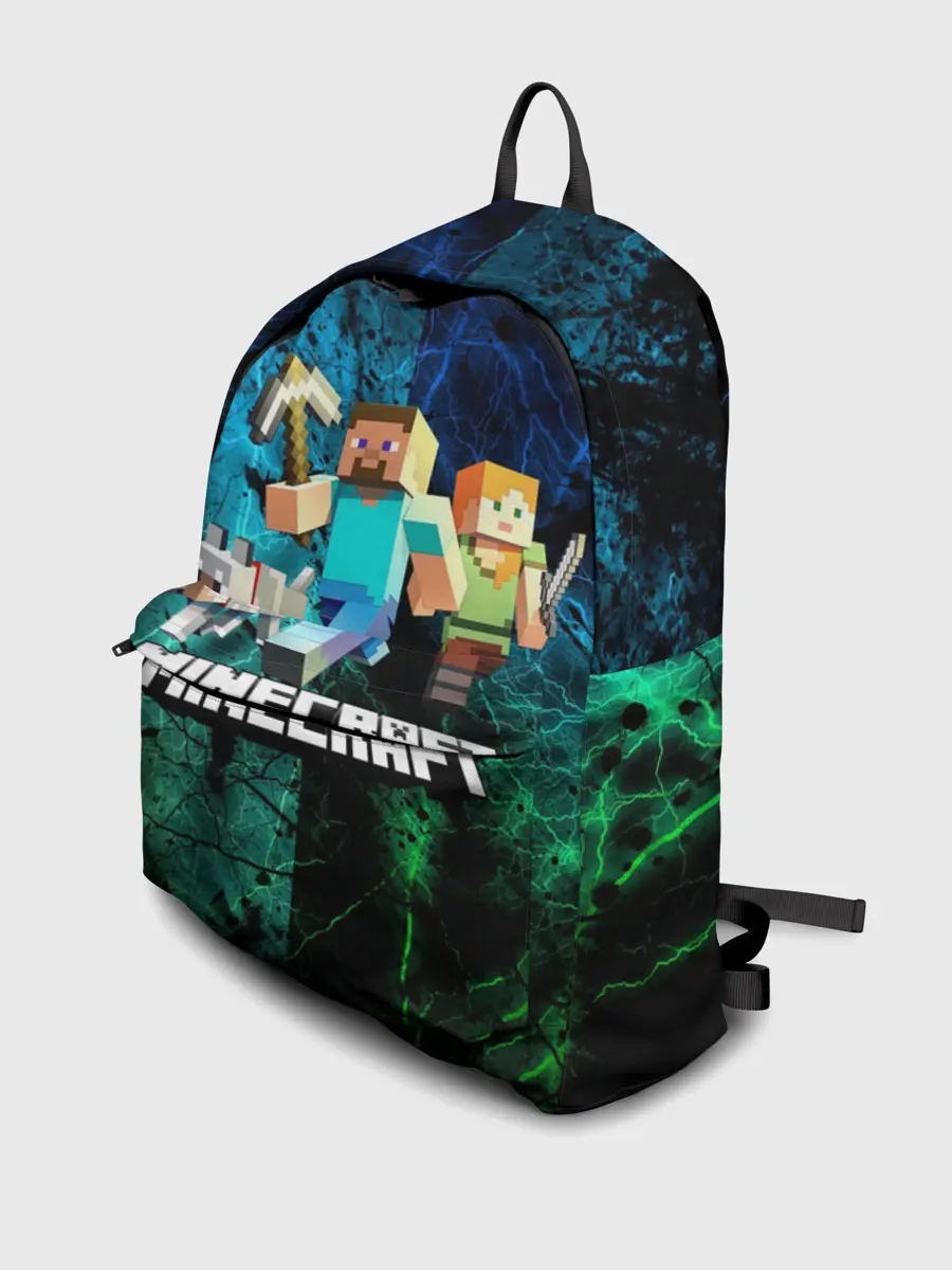 Рюкзак джинсовый / Minecraft / Майнкрафт