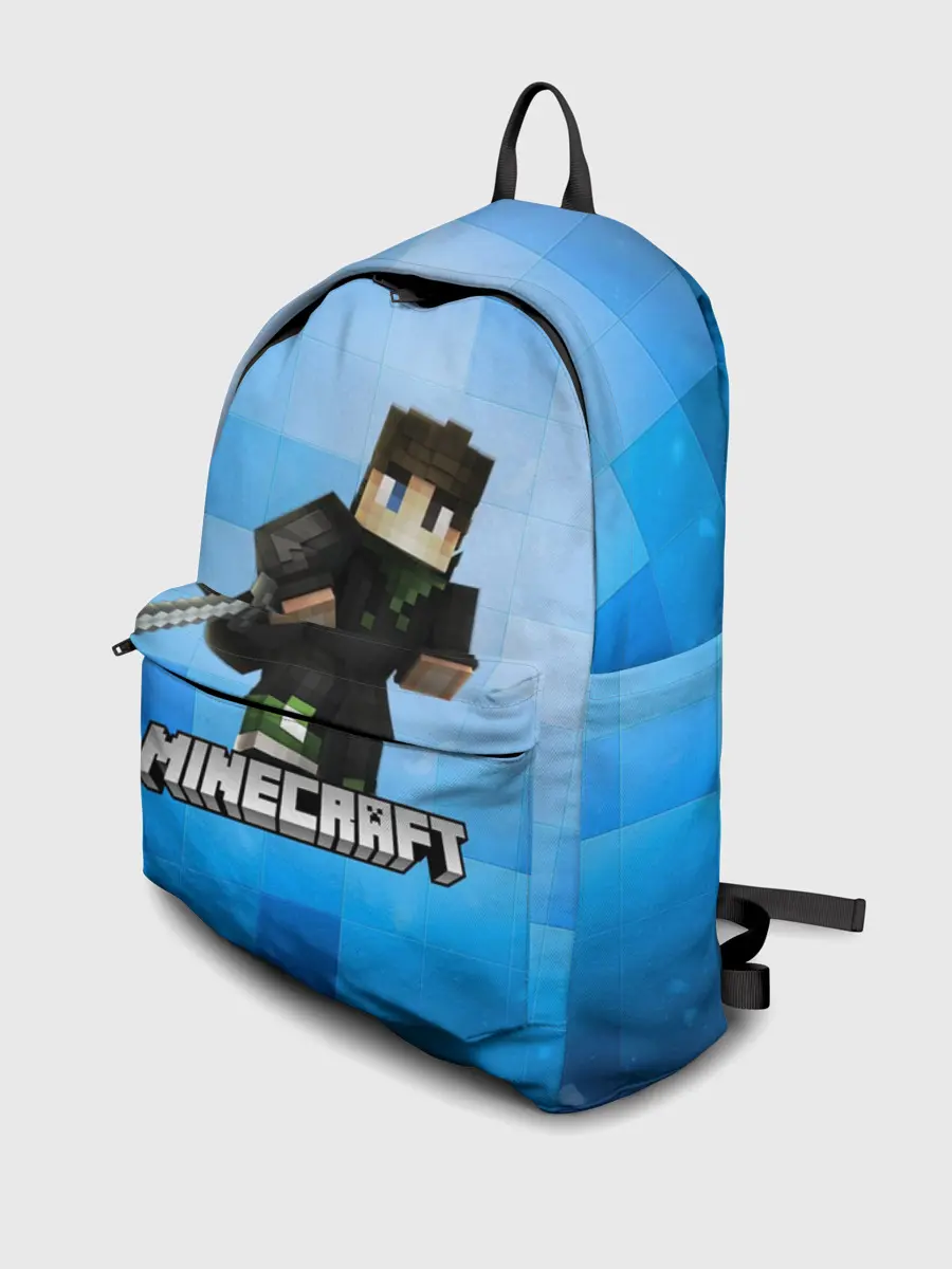 Рюкзак джинсовый / Minecraft / Майнкрафт
