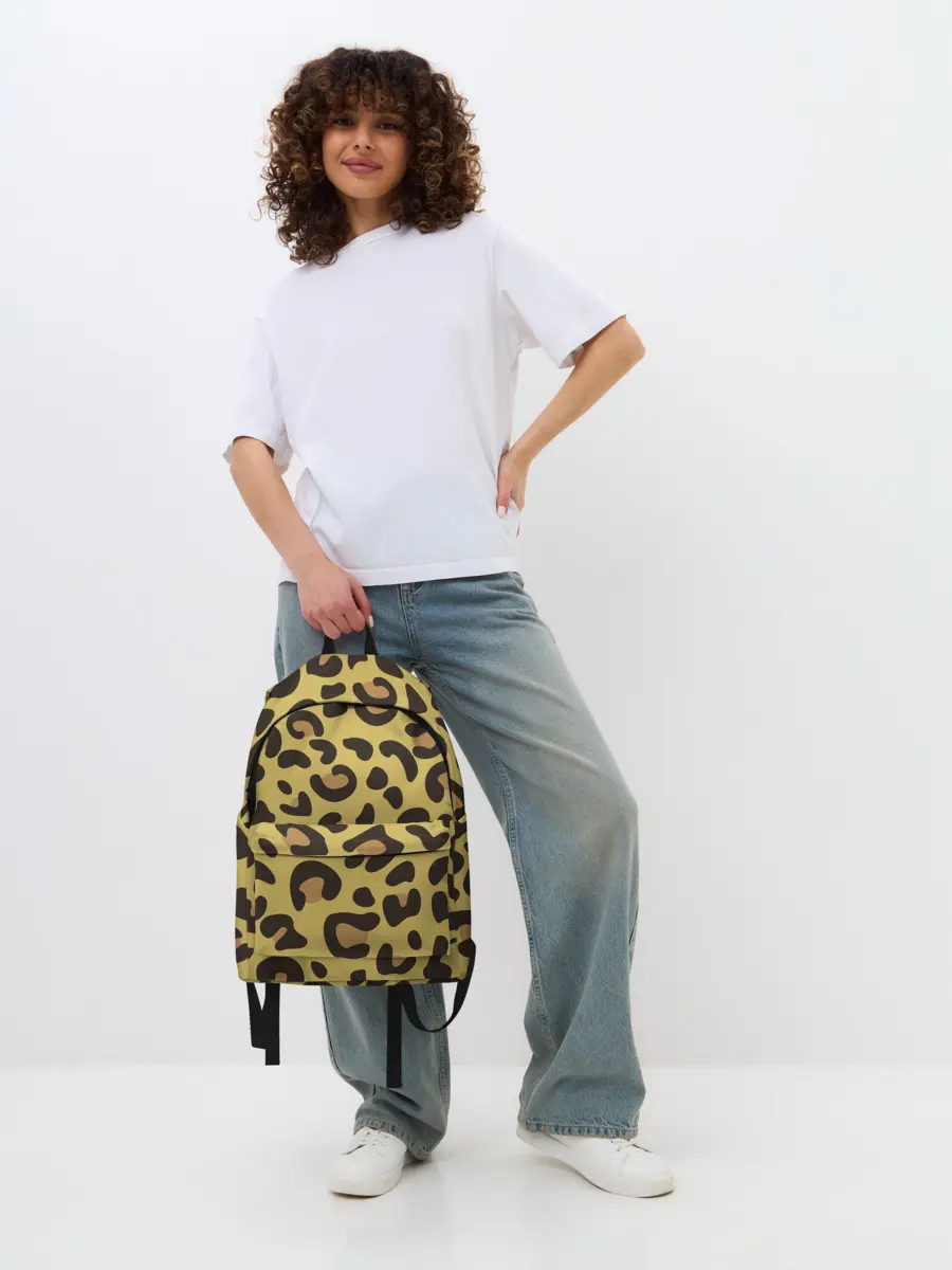 Рюкзак джинсовый / Я гепард