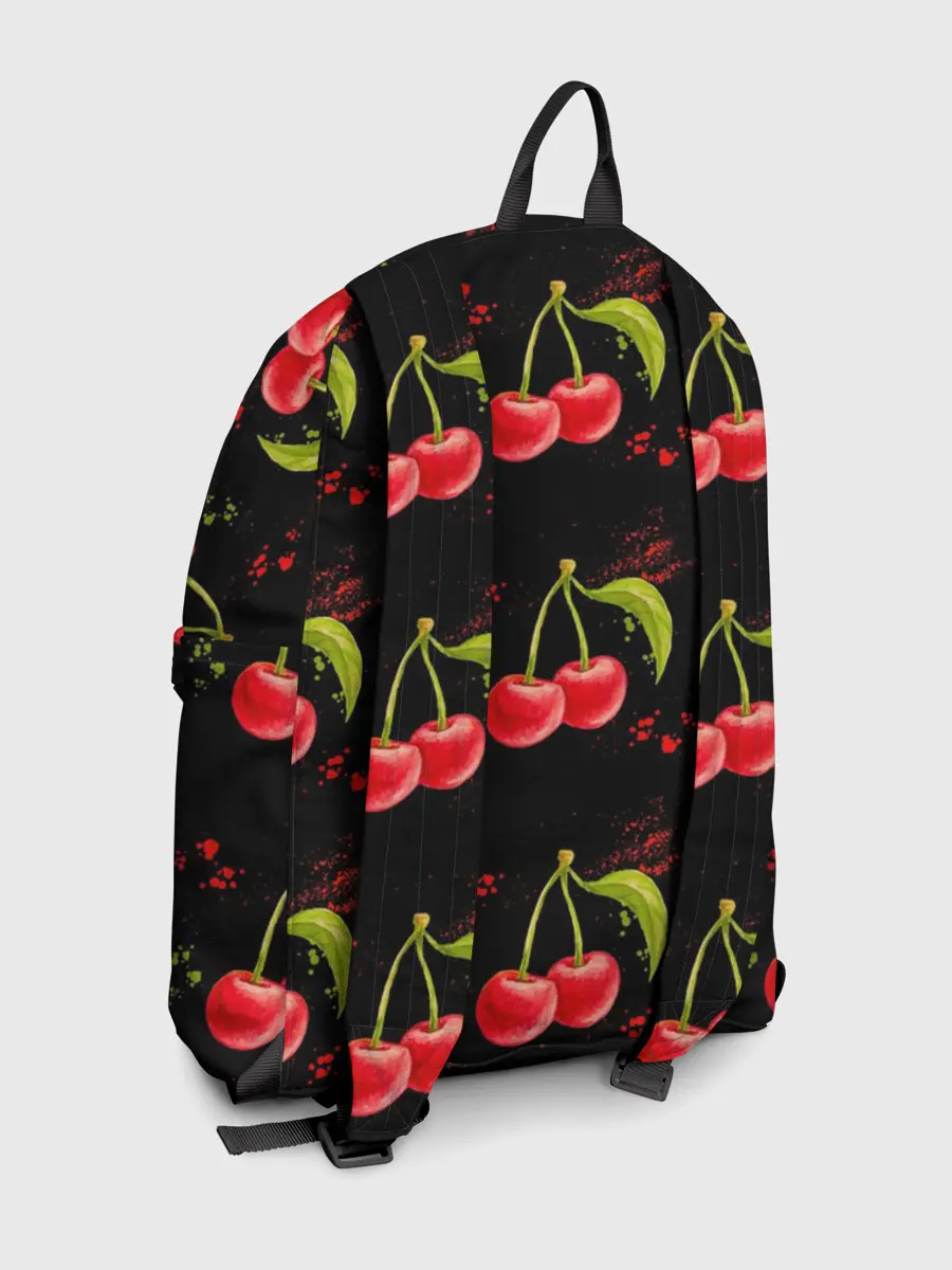 Рюкзак джинсовый / Вишенки