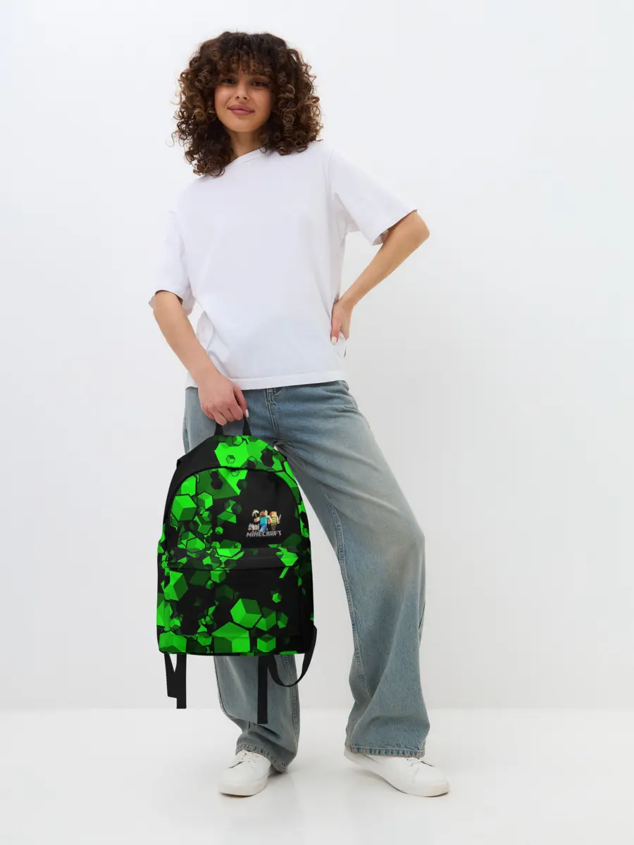 Рюкзак джинсовый / MINECRAFT