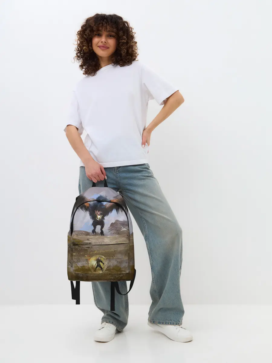 Рюкзак джинсовый / ВЕДЬМАК