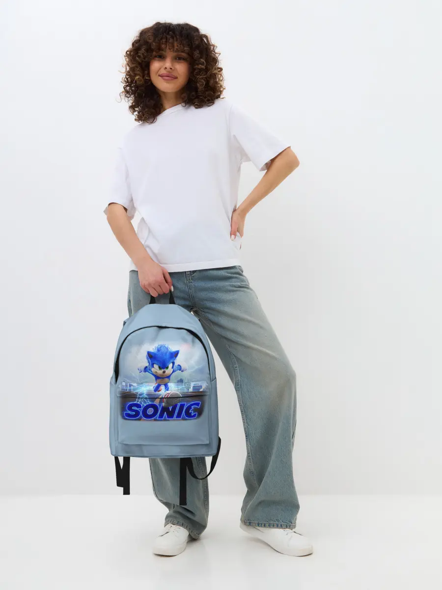 Рюкзак джинсовый / SONIC