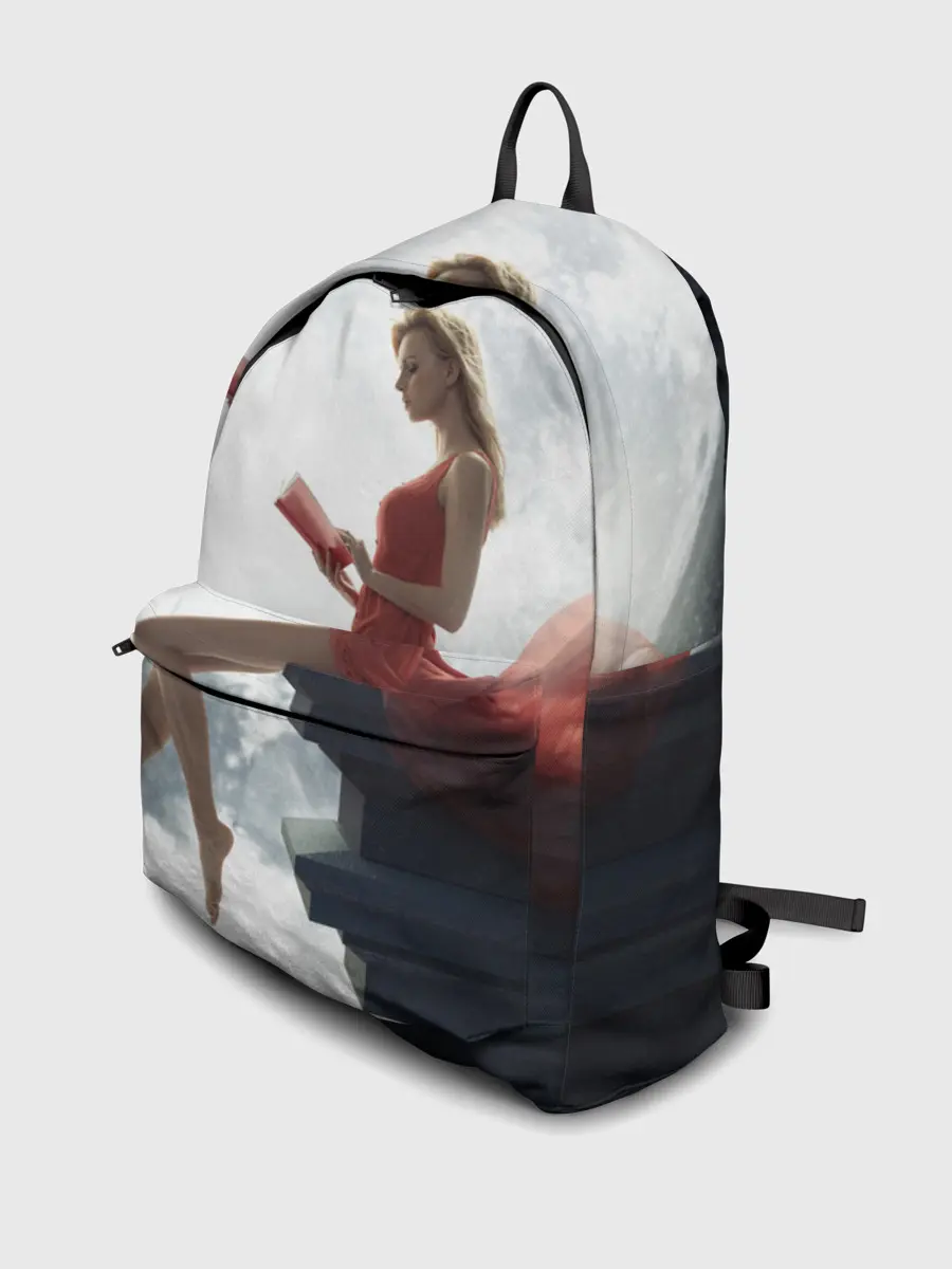 Рюкзак джинсовый / На Луне