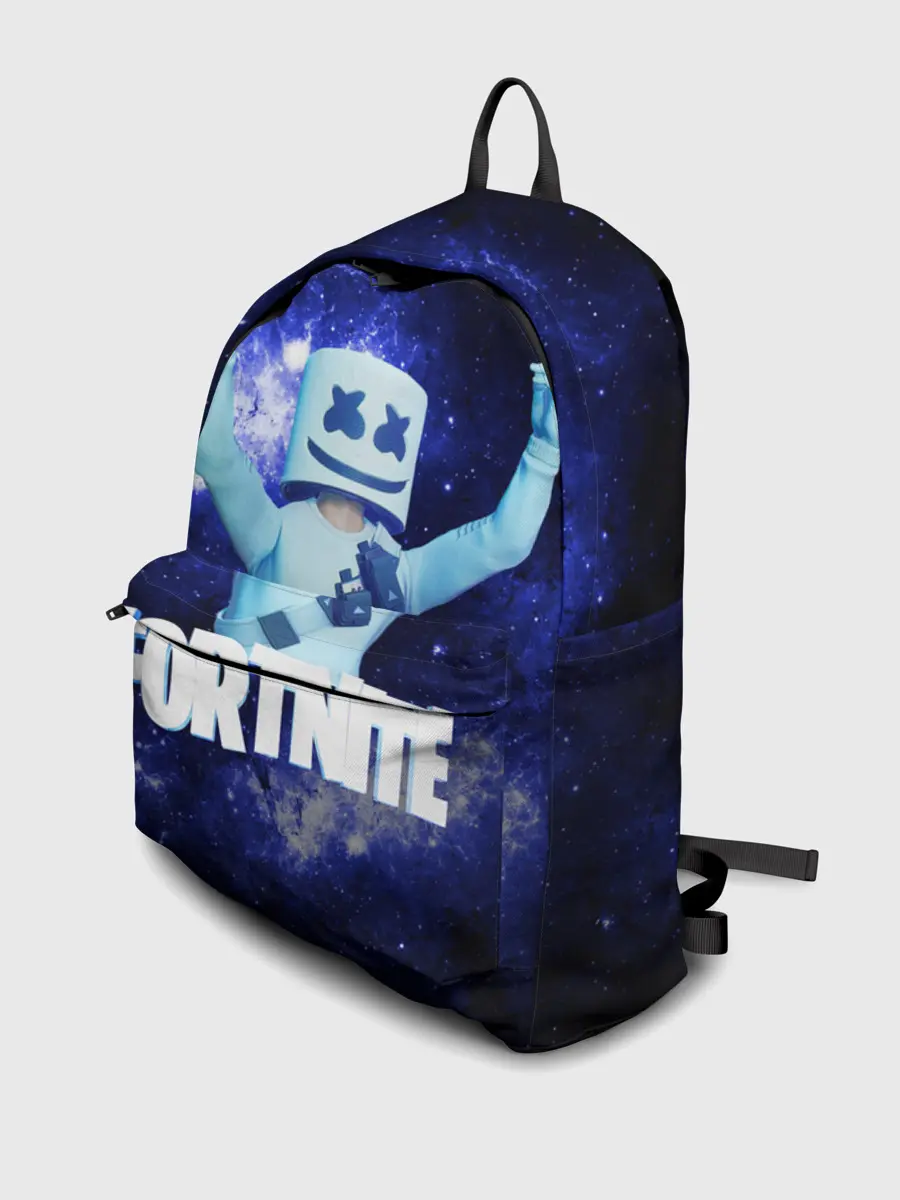 Рюкзак джинсовый / Marshmello