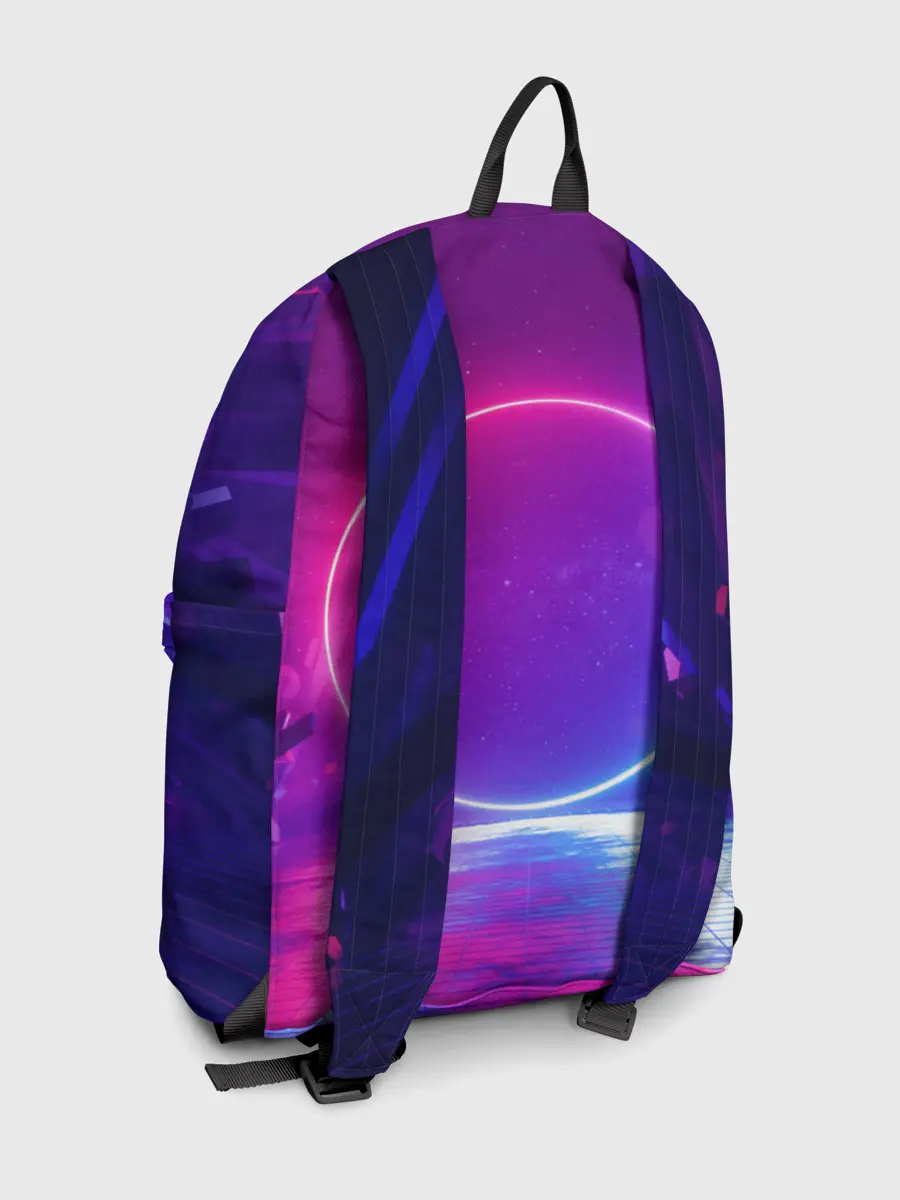 Рюкзак джинсовый / НЕОНОВЫЙ КРУГ