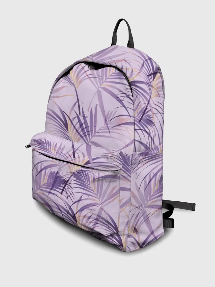 Рюкзак джинсовый / Листья