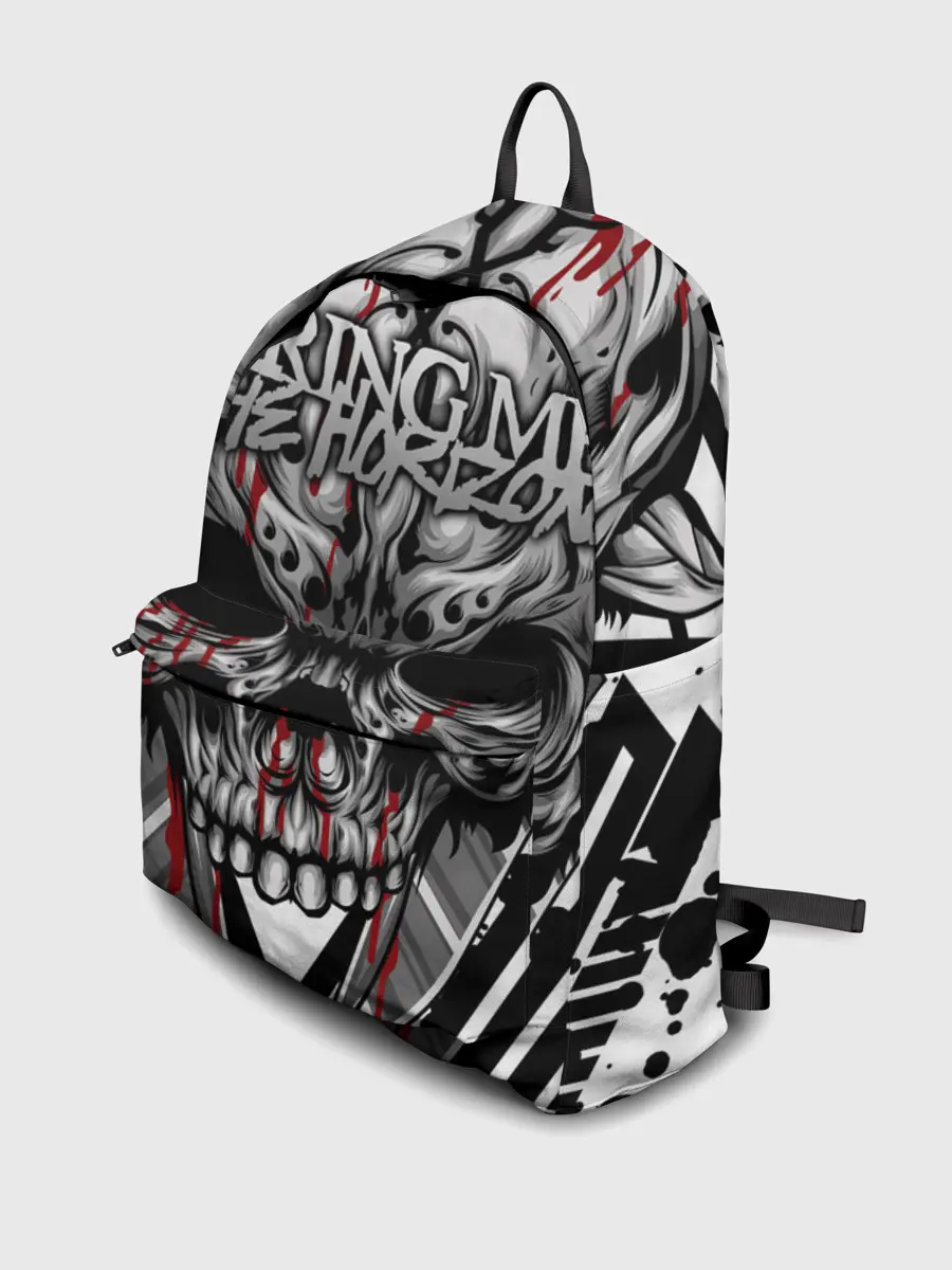 Рюкзак джинсовый / Bring Me the Horizon