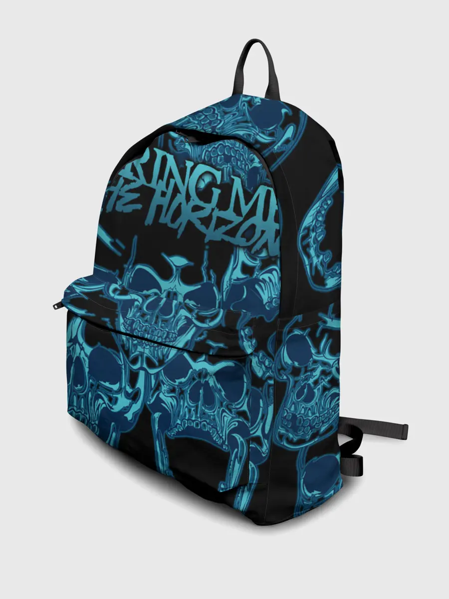 Рюкзак джинсовый / Bring Me the Horizon