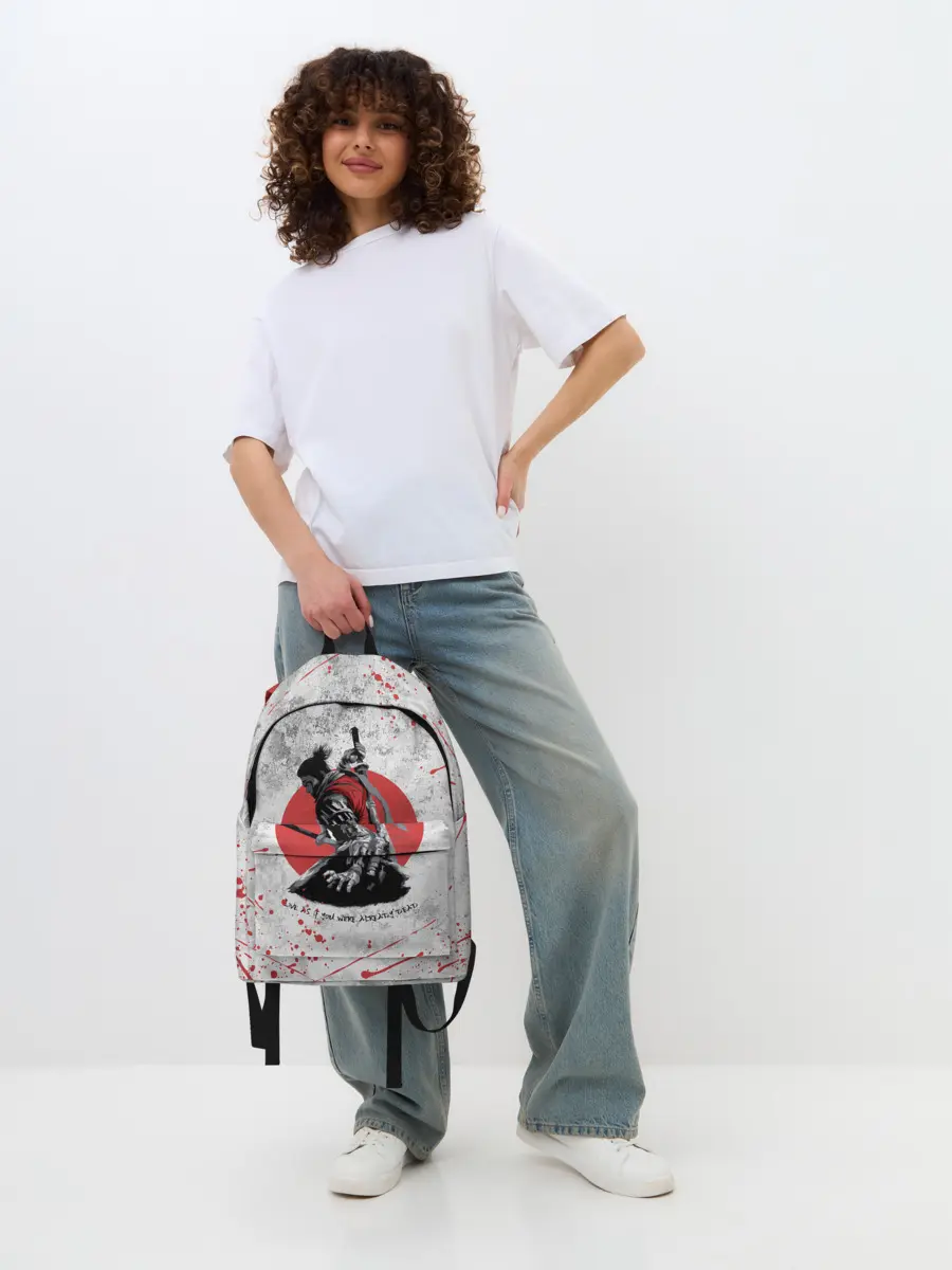 Рюкзак джинсовый / SEKIRO SHADOW DIE TWICE