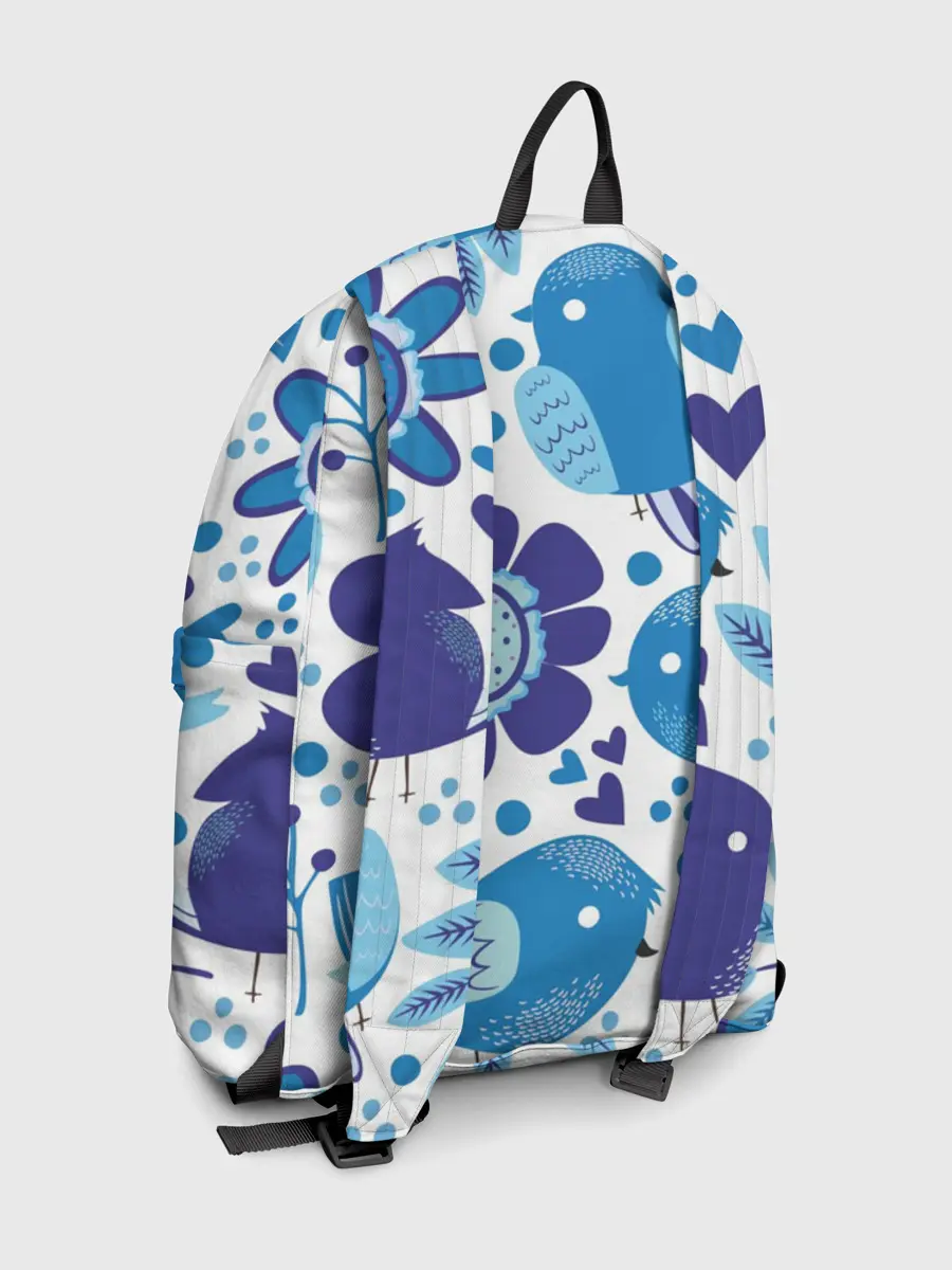 Рюкзак джинсовый / Воробушки