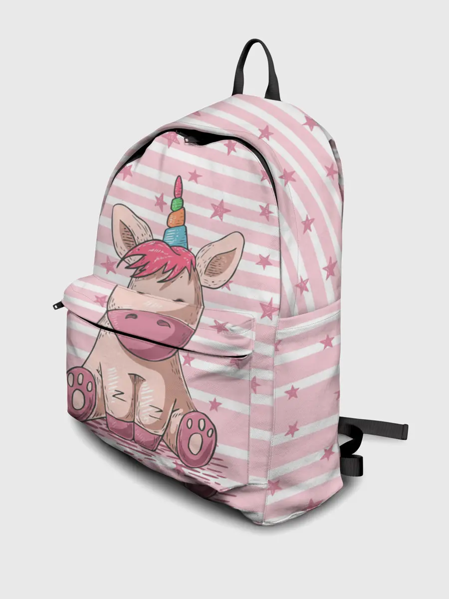 Рюкзак джинсовый / Единорожек