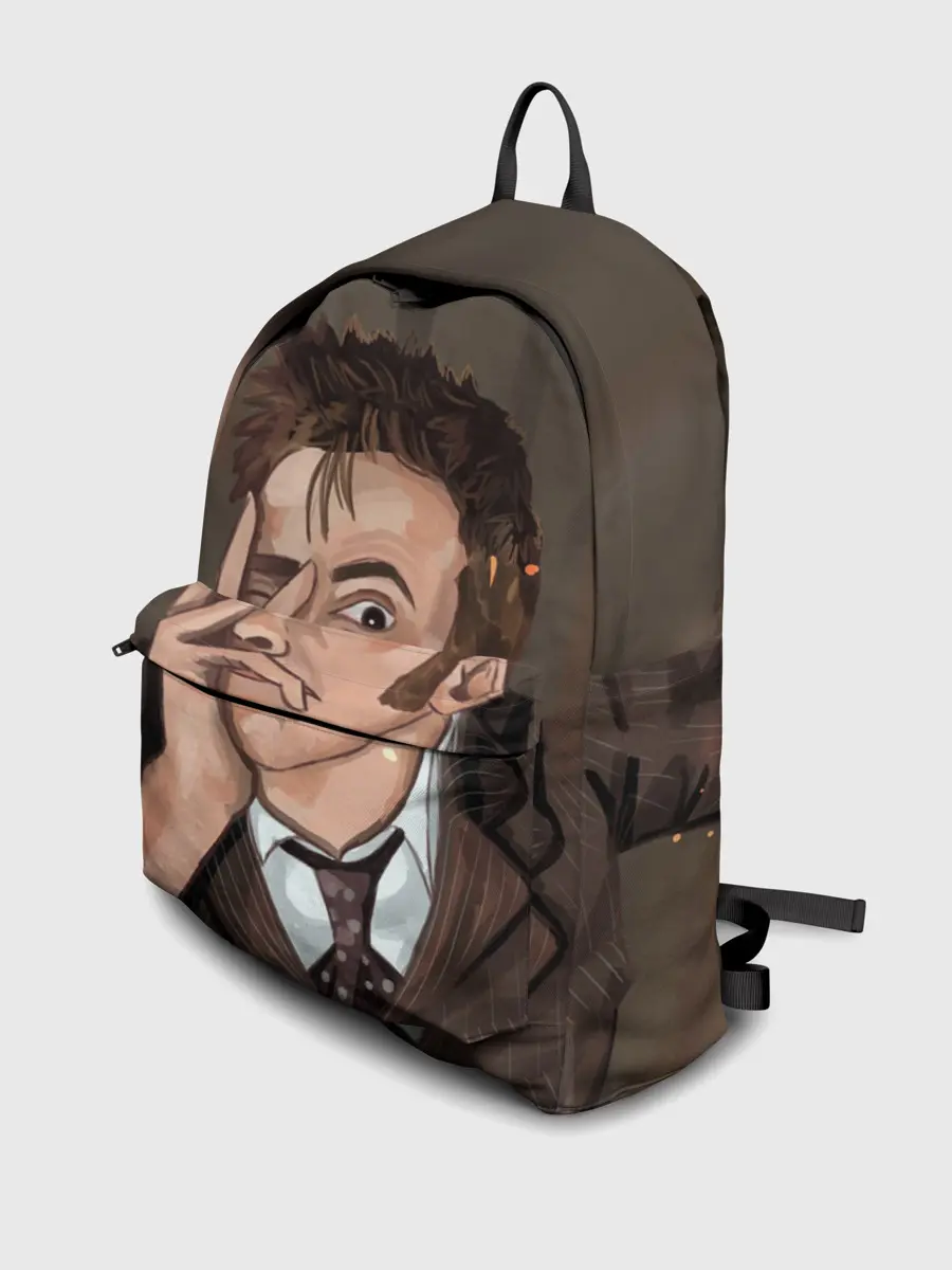 Рюкзак джинсовый / 10TH DOCTOR WHO