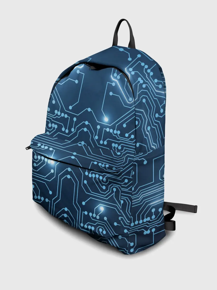 Рюкзак джинсовый / Системная плата