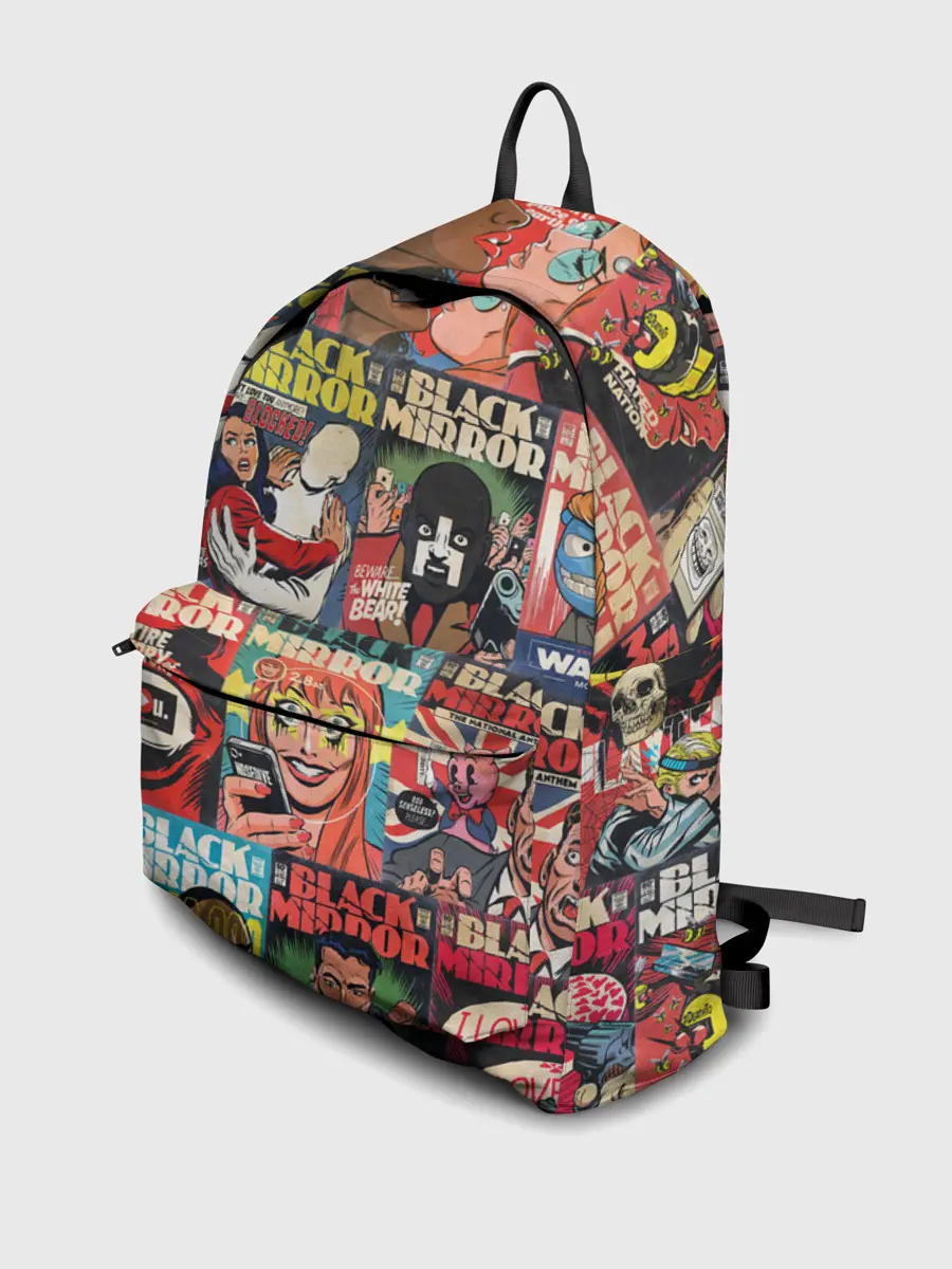 Рюкзак джинсовый / ЧЕРНОЕ ЗЕРКАЛО