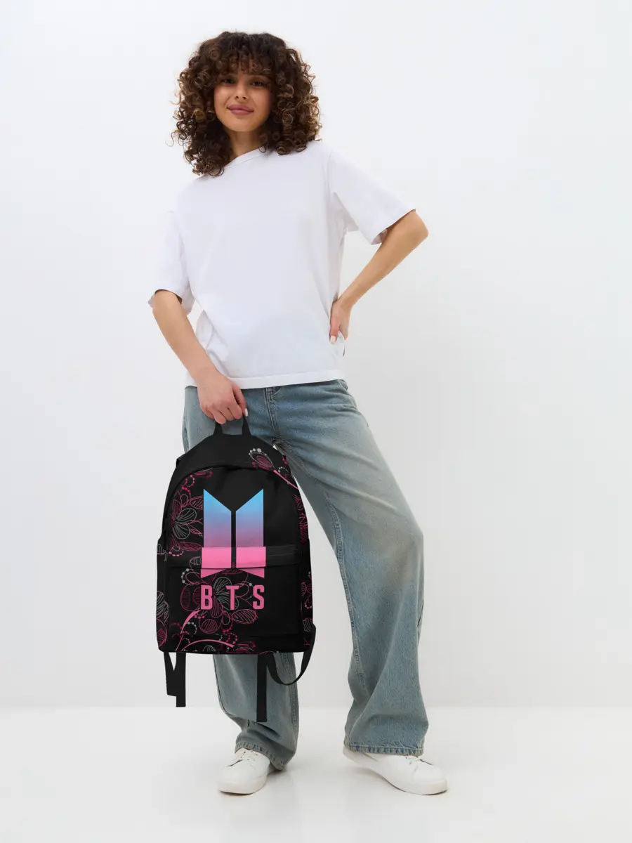 Рюкзак джинсовый / BTS