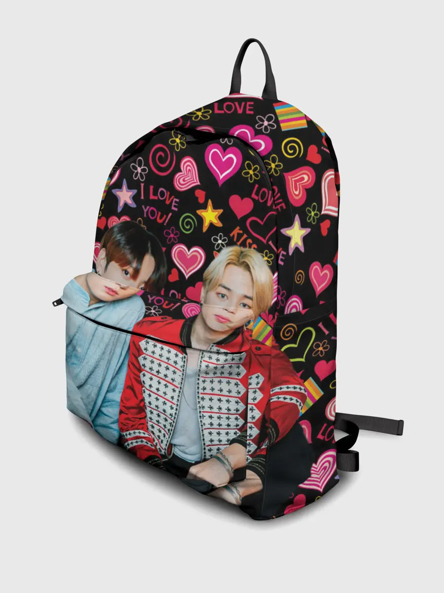 Рюкзак джинсовый / BTS ЧиГуки