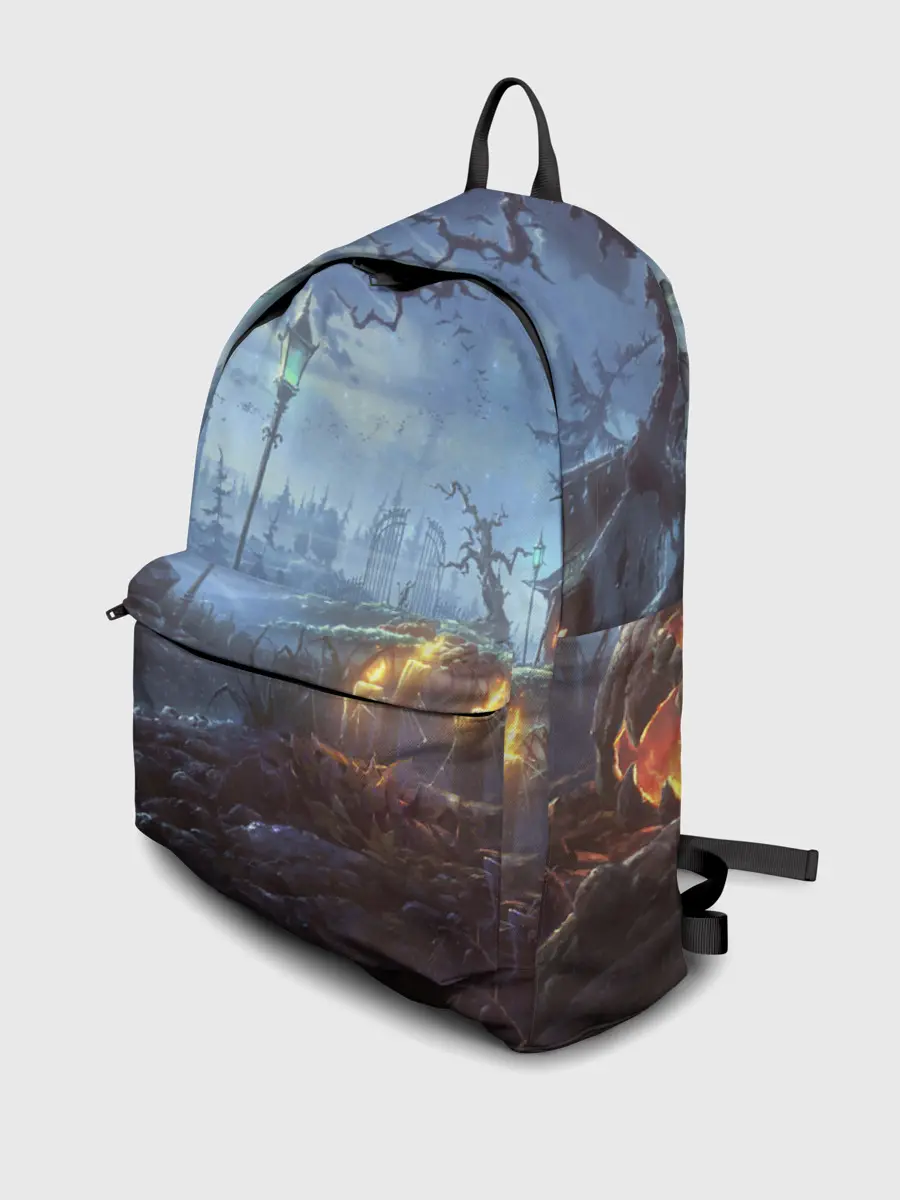 Рюкзак джинсовый / Halloween