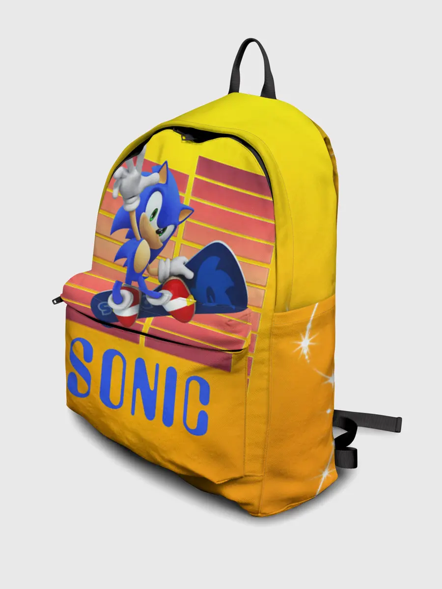 Рюкзак джинсовый / Sonic - Соник