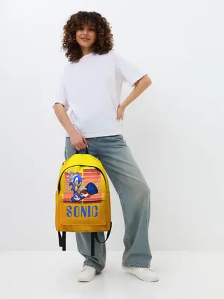 Рюкзак джинсовый / Sonic - Соник