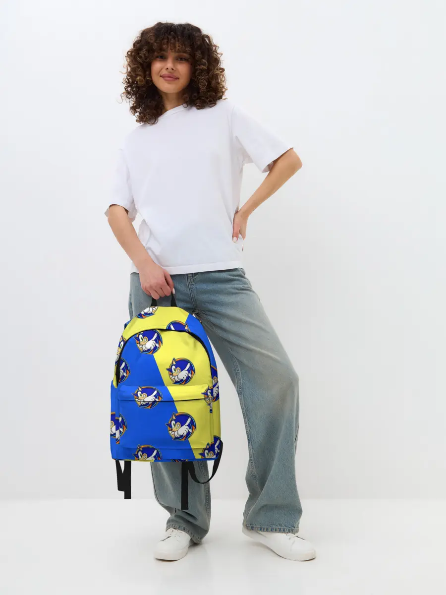 Рюкзак джинсовый / Sonic - Соник