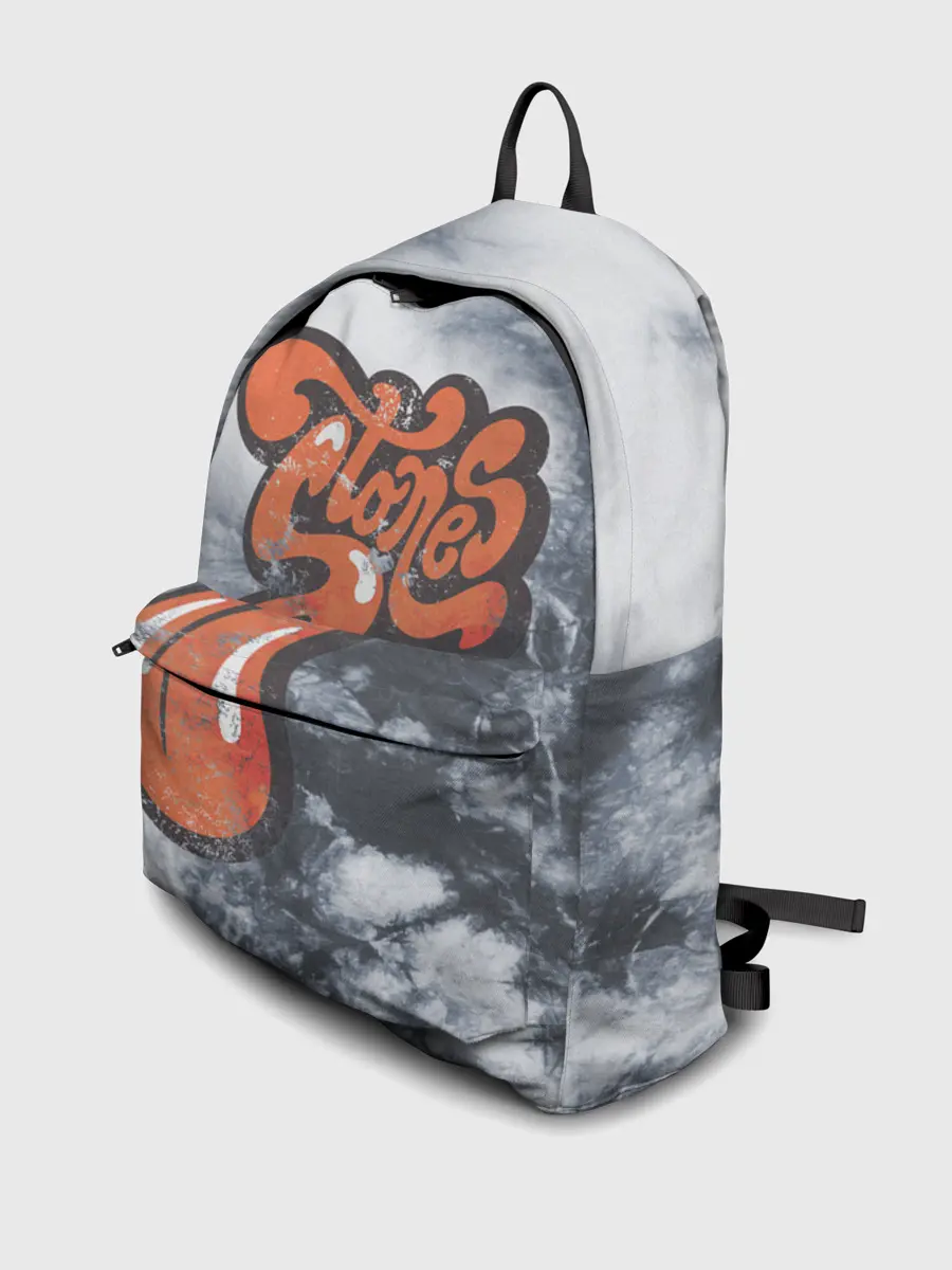 Рюкзак джинсовый / rolling stones