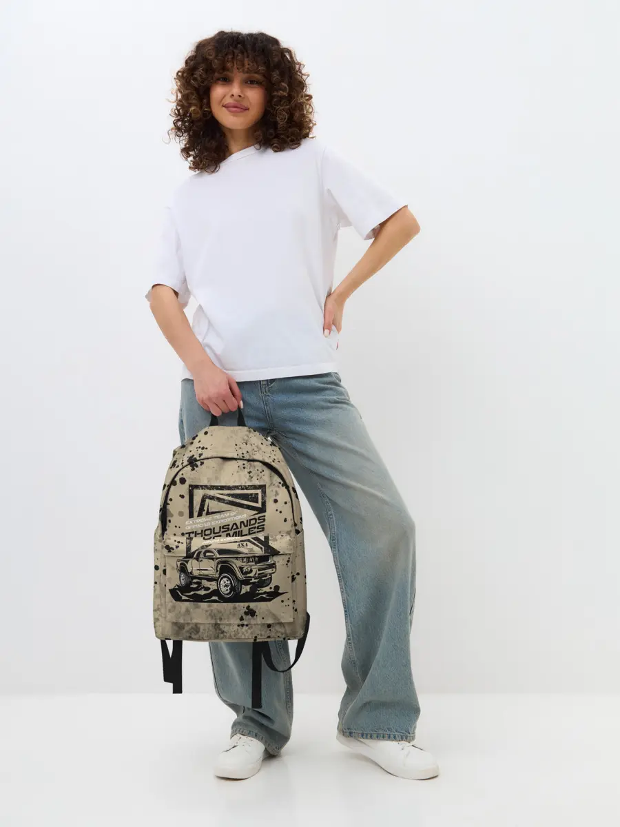 Рюкзак джинсовый / OffRoad Team | Внедорожник