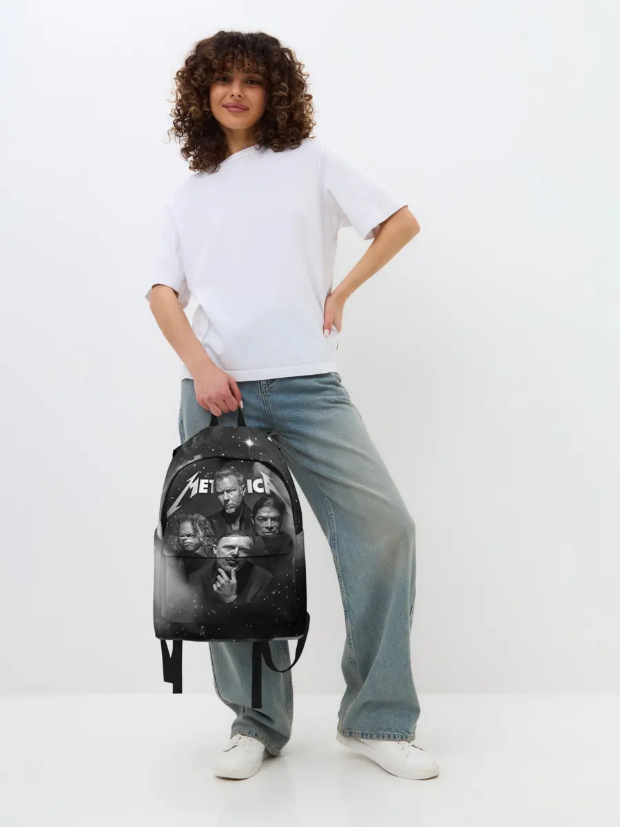 Рюкзак джинсовый / Metallica