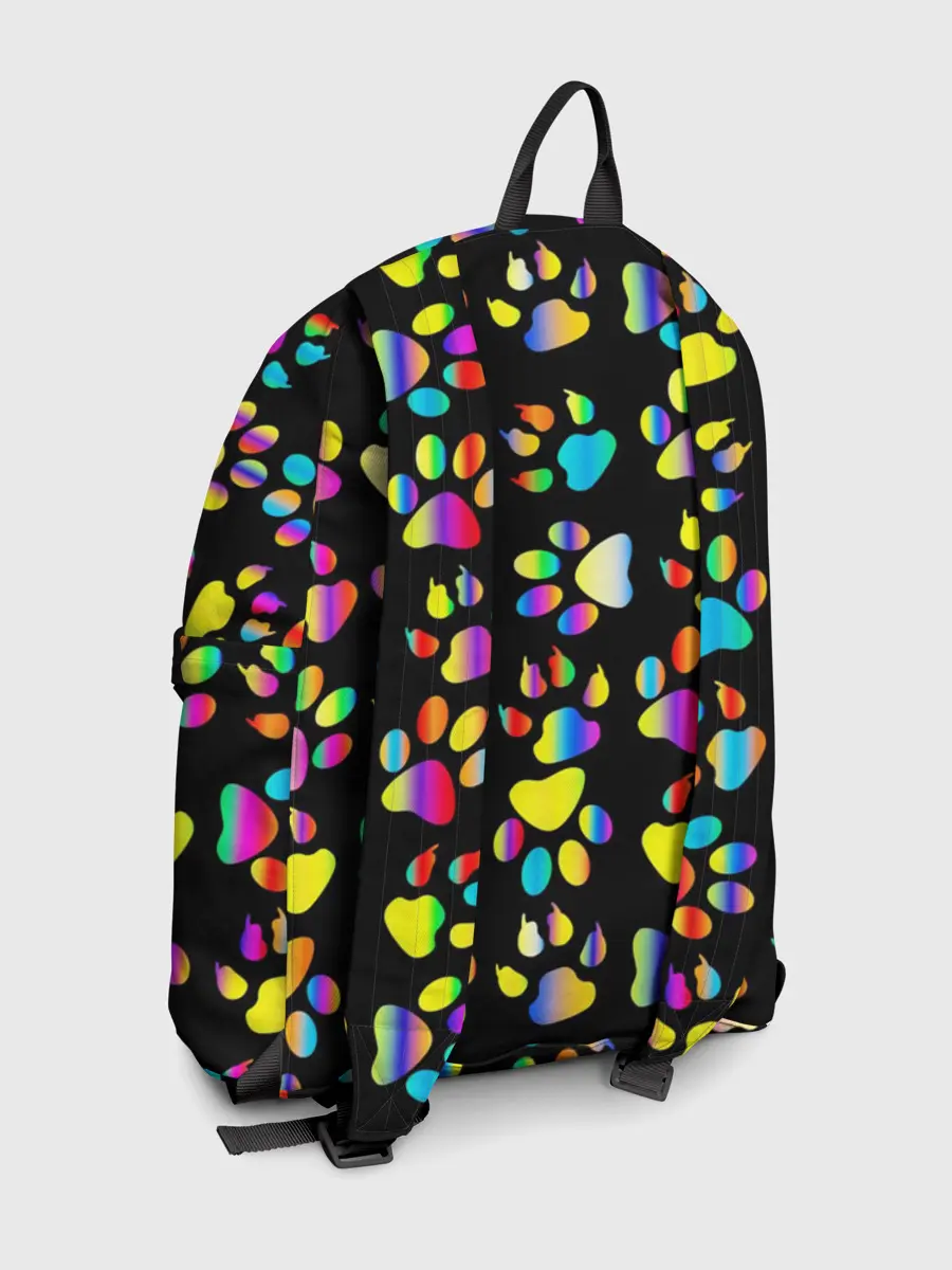 Рюкзак джинсовый / Корги | Цветные лапки