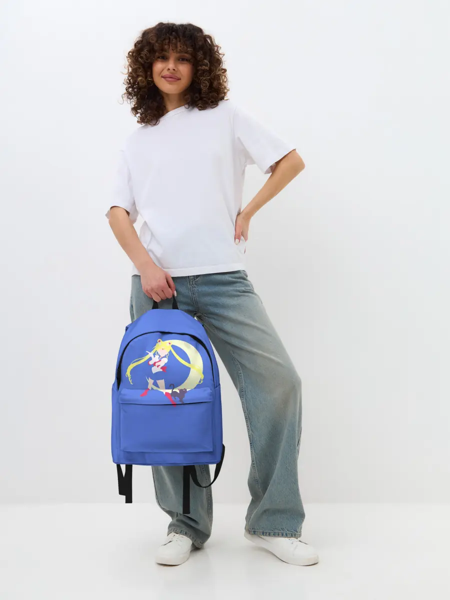 Рюкзак джинсовый / СЕЙЛОР И КИСА