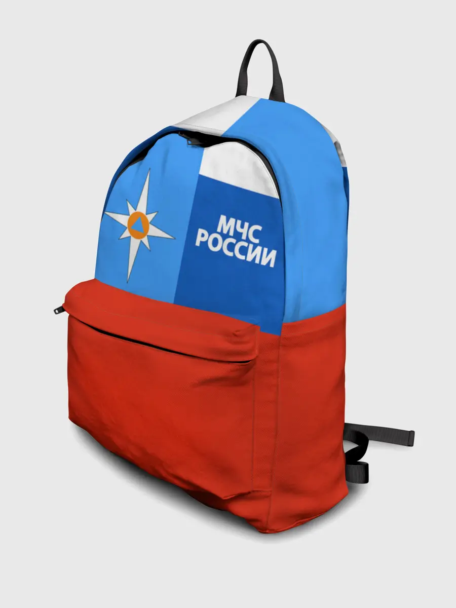 Рюкзак джинсовый / Флаг МЧС России