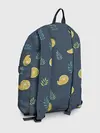 Рюкзак джинсовый / Лимонный узор
